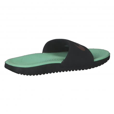 Nike Kinder Badeschlappen Kawa Slide (GS/PS) 819352-010 29.5 Off Noir/Bronze/Mint | 29.5