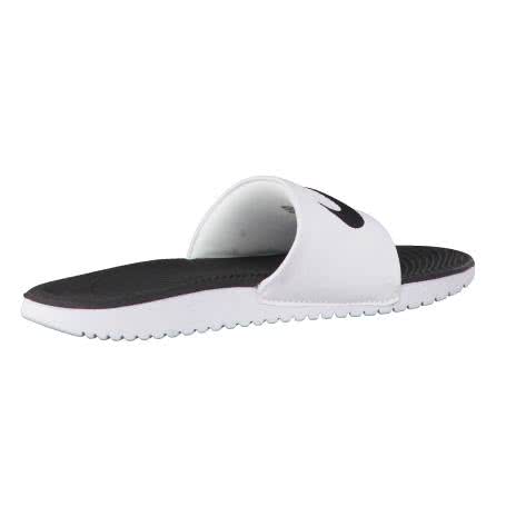 Nike Kinder Badeschlappen Kawa Slide (GS/PS) 819352-100 28 White/Black | 28