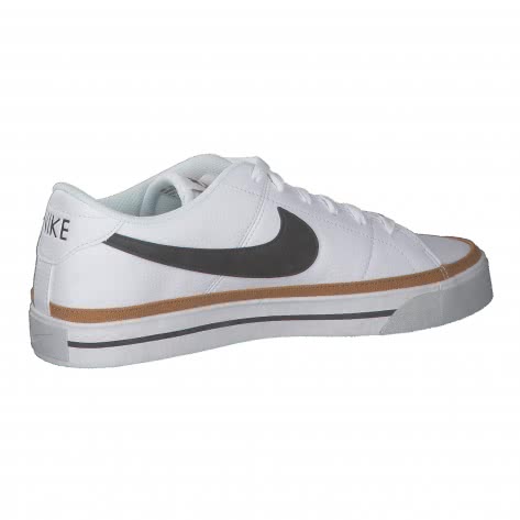 Nike Herren Sneaker Court Legacy DH3162-100 39 White/Black-Desert Ochre | 39