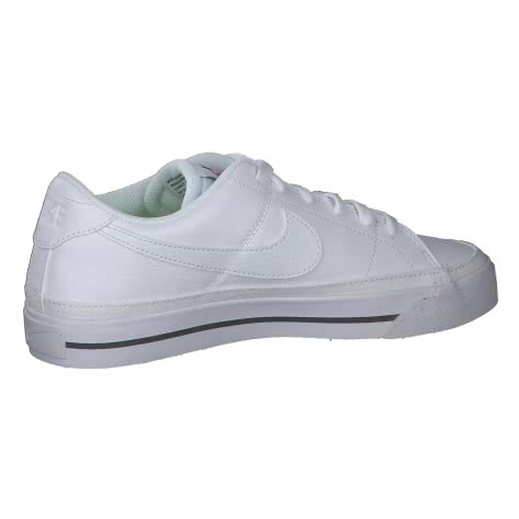 Nike Damen Sneaker Court Legacy Next Nature DH3161-101 39 White/Black/Volt | 39