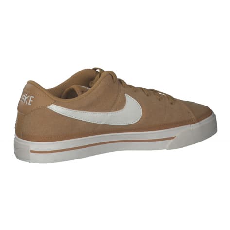 Nike Herren Sneaker Court Legacy Suede DH0956-700 44.5 Elemental Gold/Sail | 44.5