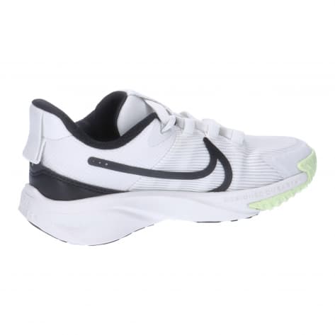 Nike Kinder Laufschuhe Star Runner 4 NN (PS) DX7614-102 31.5 Summit White/Black-Barley Volt | 31.5