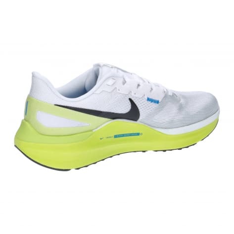 Nike Herren Air Zoom Laufschuhe Structure 25 DJ7883-108 44 White/Black-Cyber-Photo Blue | 44