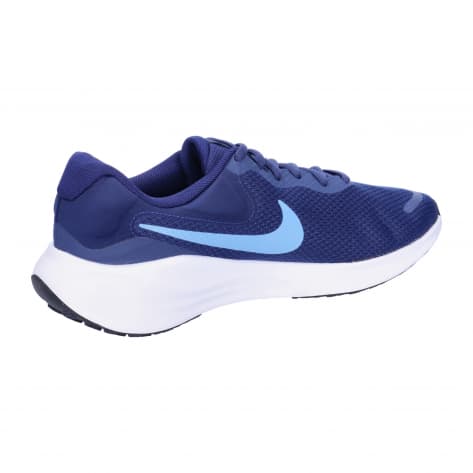 Nike Herren Laufschuhe Revolution 7 FB2207-406 43 Blue Void/University Blue-Wht | 43