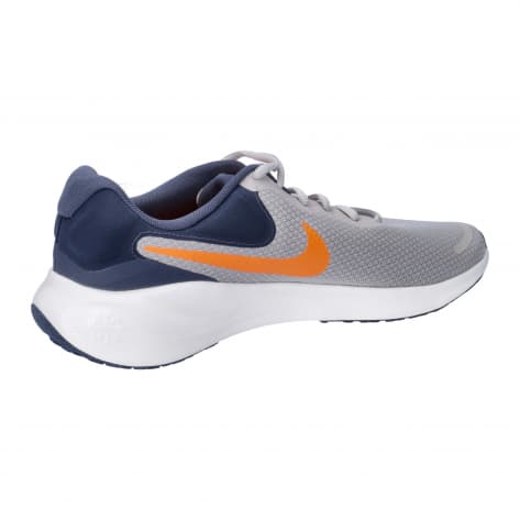 Nike Herren Laufschuhe Revolution 7 FB2207-009 44.5 Lt Iron Ore/Total orange-THunder Blue | 44.5