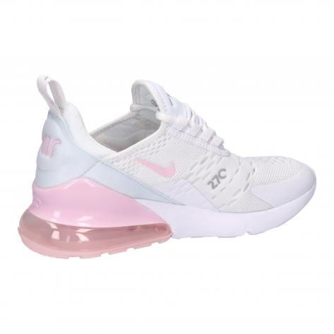 Nike Kinder Sneaker Air Max 270 943345-122 36.5 White/Pink Foam-Lt Smoke Grey | 36.5