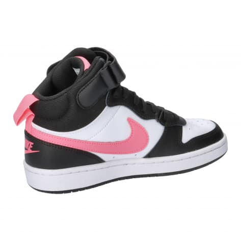 Nike Kinder Sneaker Court Borough Mid 2 (GS) CD7782-005 38 Black/Sunset Pulse-White | 38