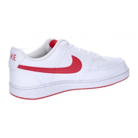 Nike Herren Sneaker Court Vision Low Next Nature HF1744-101 44.5 White/University Red | 44.5