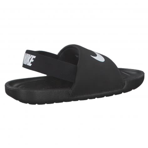 Nike Kinder Sandale Kawa Slide (TD) BV1094-001 23.5 Black/White-White-White | 23.5