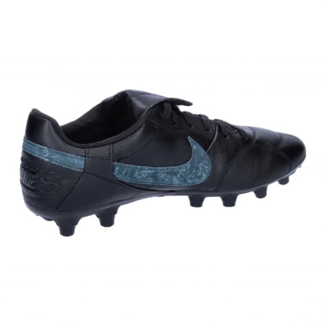 Nike Herren Fußballschuhe THE NIKE PREMIER III FG HM0265-001 44.5 Black/Black-Deep Jungle | 44.5