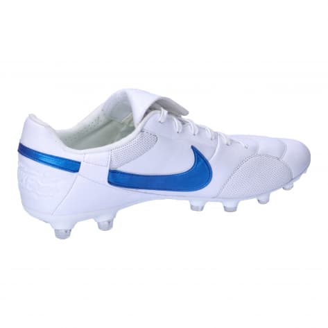 Nike Herren Fußballschuhe THE NIKE PREMIER III FG HM0265-103 42 White/Signal Blue | 42
