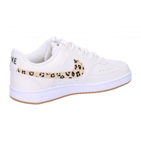 Nike Damen Sneaker COURT VISION HF9552-100 38.5 Sail/Black-White-Flax | 38.5