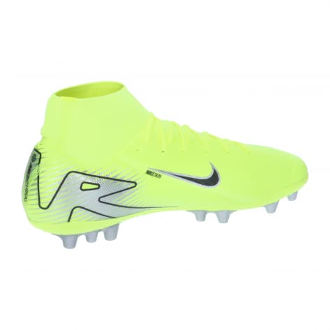Nike Herren Fussballschuhe ZM SUPERFLY 10 ACADEMY AG FQ8329-700 45.5 Volt/Black | 45.5