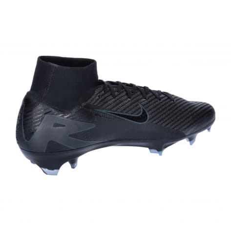 Nike Herren Fussballschuhe Zoom Mercurial Superfly 10 Elite FG FQ1454-002 44 Black/Black Deep Jungle | 44