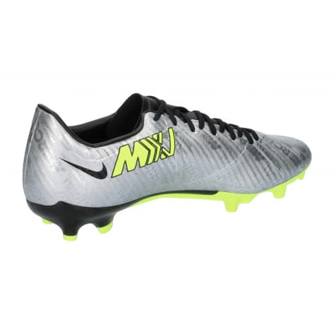 Nike Herren Fussballschuhe Zoom Mercurial Vapor 15 Academy XXV FG/MG FB8399-060 42.5 Met Silver/Volt-Black-Volt | 42.5