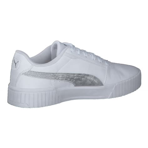 Puma Damen Sneaker Carina 2.0 Space Metallics 389387-02 37.5 Puma White-Matte Silver-Puma Silver | 37.5