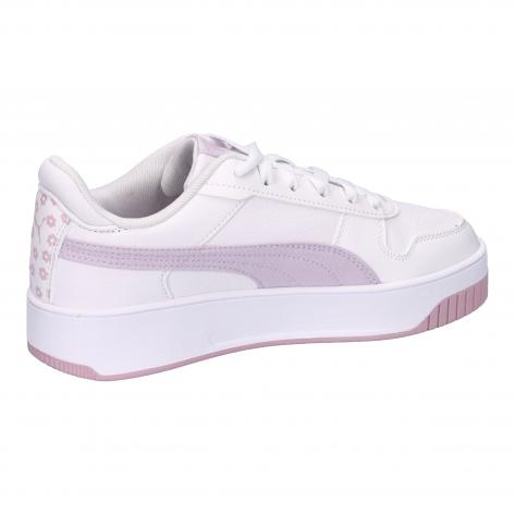 Puma Kinder Sneaker Carina Street Beach Florals Jr 400653-01 38 Puma White-Lilac Frost-Rose Mauve | 38