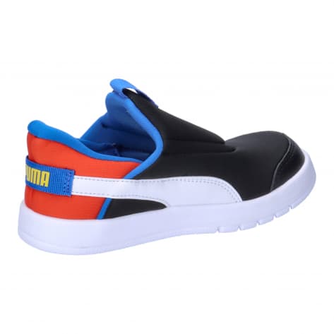 Puma Kinder Sneaker Courtflex V3 Ease In Inf 399735-01 23 Puma Black-Puma White-Redmazin | 23