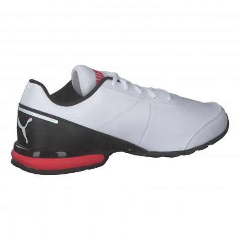 Puma Herren Trainingsschuhe Equate SL 377158-01 44.5 Puma White-Puma Black-High Risk Red | 44.5