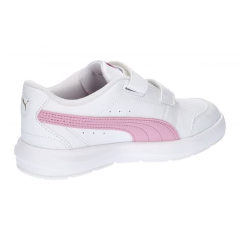 Puma Kinder Sneaker Evolve Court V PS 389145-05 35 Puma White-Lilac Chiffon-Gold | 35