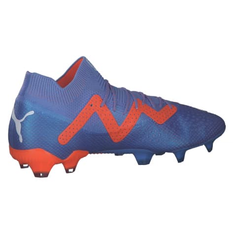 Puma Damen Fußballschuhe Future Ultimate FG/AG Wn's 107166-01 42 Blue Glimmer-Puma White-Ultra Orange | 42