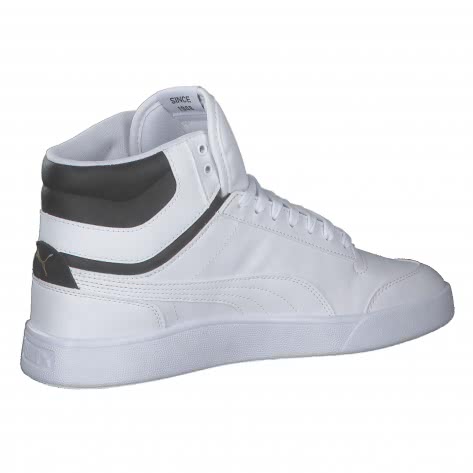 Puma Unisex Sneaker Shuffle Mid 380748-01 41 White-Black-Gold | 41