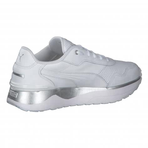 Puma Damen Sneaker R78 Voyage Premium L 383838-01 38.5 Puma White-Puma White-Puma Silver | 38.5