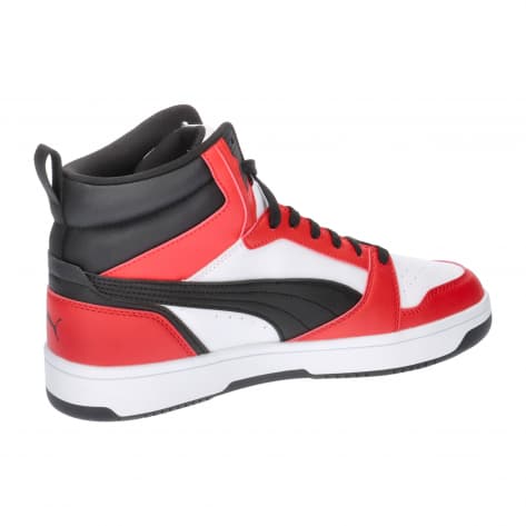Puma Unisex Sneaker Rebound v6 392326-04 37 Puma White-Black-For All Time Red | 37