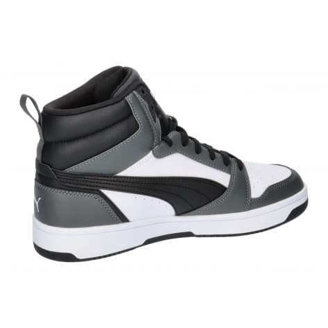 Puma Unisex Sneaker Rebound v6 392326-03 36 Puma White-Puma Black-Shadow Gray | 36