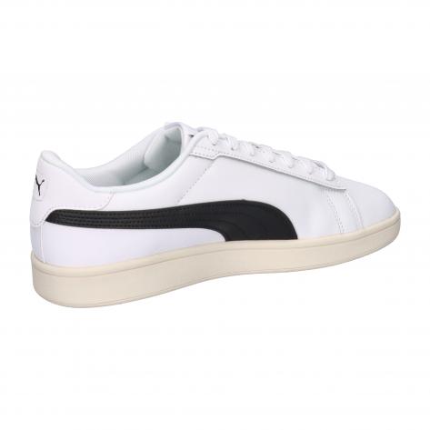 Puma Unisex Sneaker Smash 3.0 L 390987-03 48.5 PUMA White-PUMA Black-PUMA Gold-Frosted Ivory | 48.5