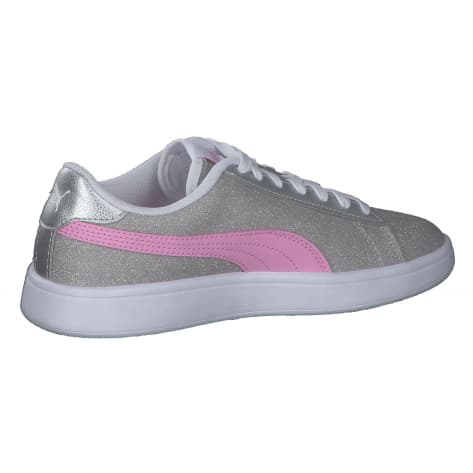 Puma Mädchen Sneaker Smash v2 Glitz Glam Jr 367377-32 37.5 PUMA Silver-Lilac Chiffon-PUMA White | 37.5