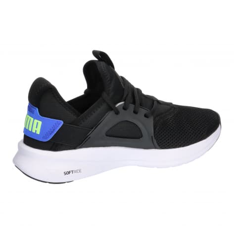 Puma Unisex Laufschuhe Softride Enzo Evo 377048-12 44.5 Puma Black-Fizzy Lime-Royal Sapphire | 44.5