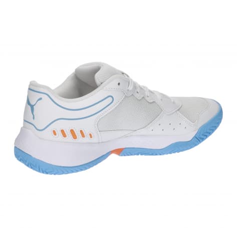 Puma Unisex Hallenschuhe Solarsmash RCT 107297-02 46.5 Puma White-Puma Black-Team Light Blue | 46.5