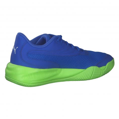 Puma Kinder Basketballschuhe Triple JR 195218-07 37 Bluemazing-Green Glare | 37