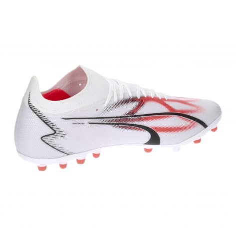 Puma Herren Fußballschuhe Ultra Match MG 107520-01 46 Puma White-Puma Black-Fire Orchid | 46