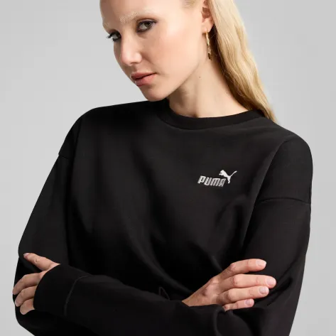Puma Damen Pullover ESS Small No.1 Logo Relaxed Crew TR 684975 