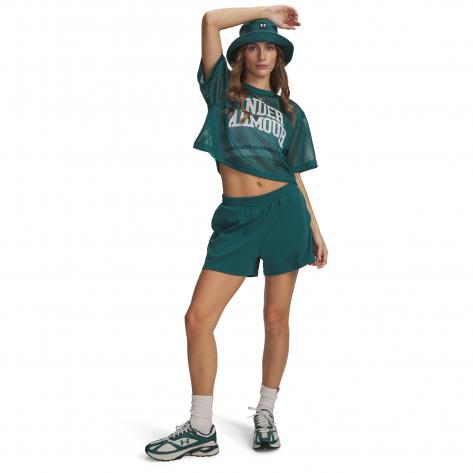 Under Armour Damen T-Shirt Football Mesh Crop Tee 6010953 