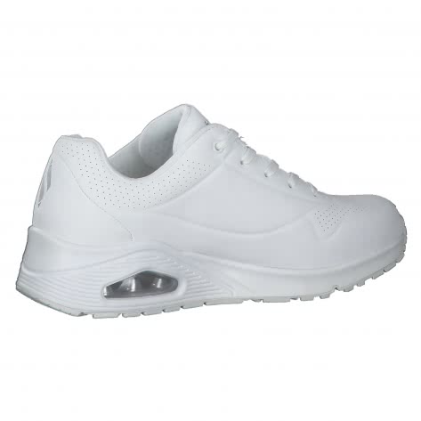 Skechers Damen Sneaker Uno - Stand on Air 73690-W 42 White/White | 42