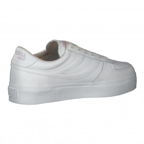Superga Unisex Sneaker 2850 Seattle 3 Comfort Leather S111VPW-U37 37 White-Pink Pale | 37