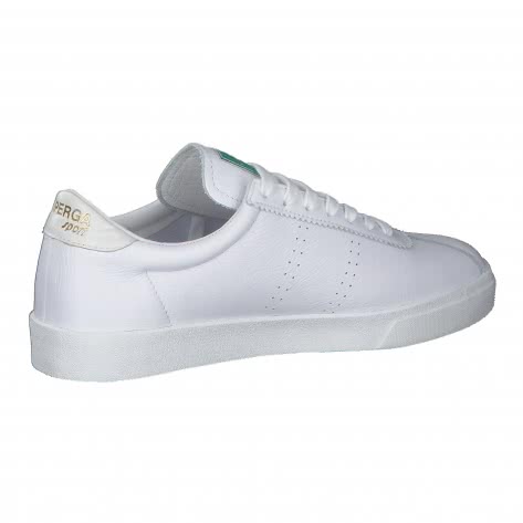 Superga Unisex Sneaker 2869 CLUB S COMFLEAU ITALIA S111IGW-S901 36 White-Gold ITA | 36