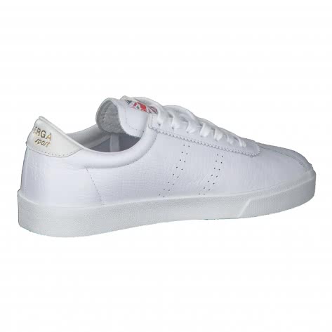 Superga Unisex Sneaker 2869 CLUB S COMFLEAU UK S111IIW-S901 36 White-Gold UK | 36