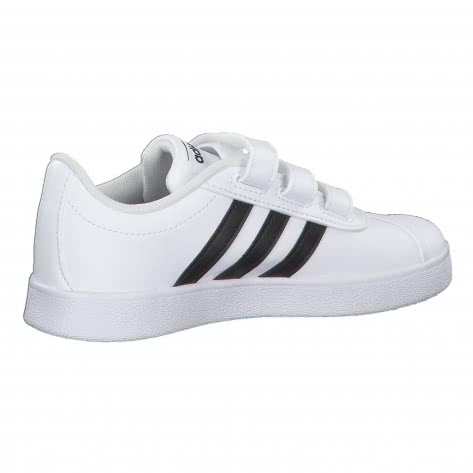 adidas CORE Kinder Sneaker VL COURT 2.0 CMF C DB1837 35 ftwr white/core black/ftwr white | 35