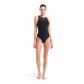Arena Damen Badeanzug Mesh Swimsuit Cross Back 011718-500 42 Black | 42