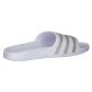 adidas Unisex Badeschlappen ADILETTE AQUA EF1730 38 Ftwr White/Platin Met./Ftwr White | 38