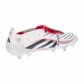 adidas Unisex Fussballschuhe PREDATOR ELITE FT FG ID8968 43 1/3 Off White/Core Black/Pure Ruby | 43 1/3