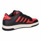 adidas Kinder Sneaker RAPID COURT LOW JR1020 38 Core Black/Collegiate Red/White | 38