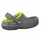 Crocs Kinderschuhe Classic Lined Clog K 203506-0DF 19-20 Slate Grey/Volt Green | 19-20