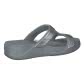 Crocs Damen Sandale Monterey Metallic Slip-On Wedge 207144 