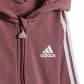 adidas Baby Jogginganzug Essentials Shiny Hooded IV7400 80 Preloved Crimson/White | 80