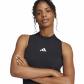 adidas Damen Kleid Essentials 3S Long Racerback Dress 